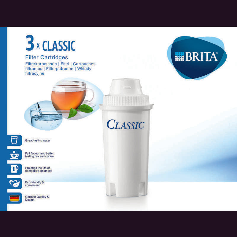 Brita Waterfilterpatroon Classic 3-Pack 1st