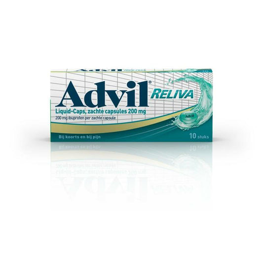 Advil Reliva liquid caps 200 10ca