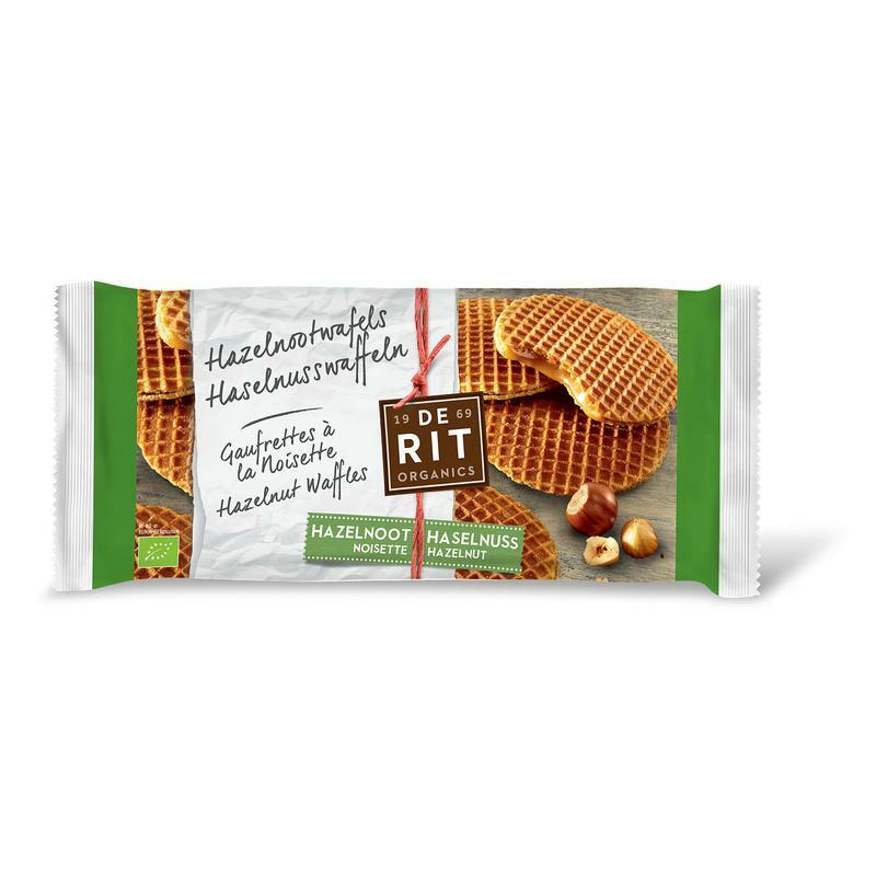 De Rit Hazelnootwafels bio 175g