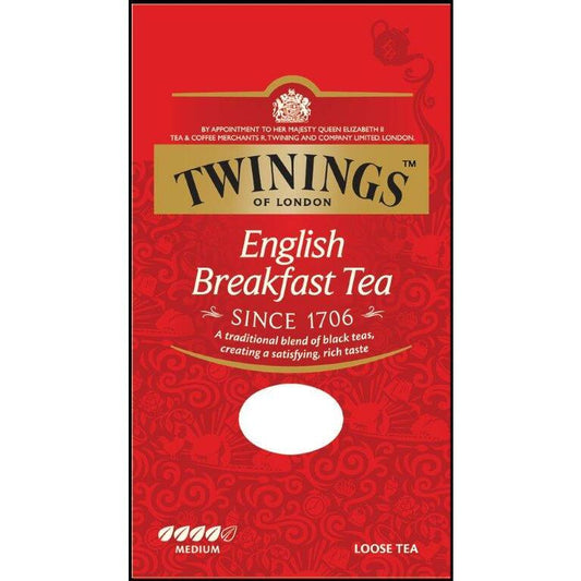 Twinings English breakfast tea karton 100g