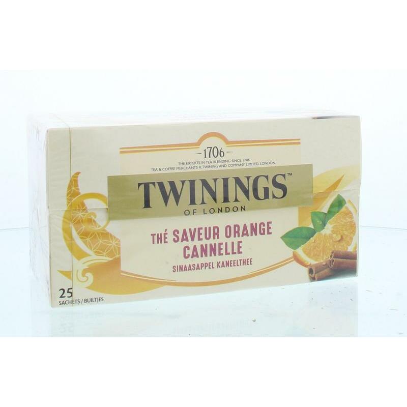 Twinings Sinaasappel kaneel thee 25st
