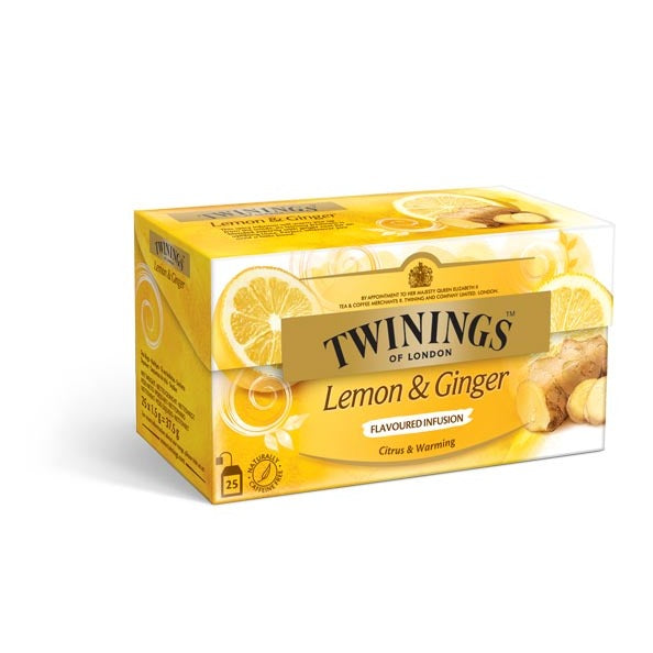 Twinings Citroen & gember 25st
