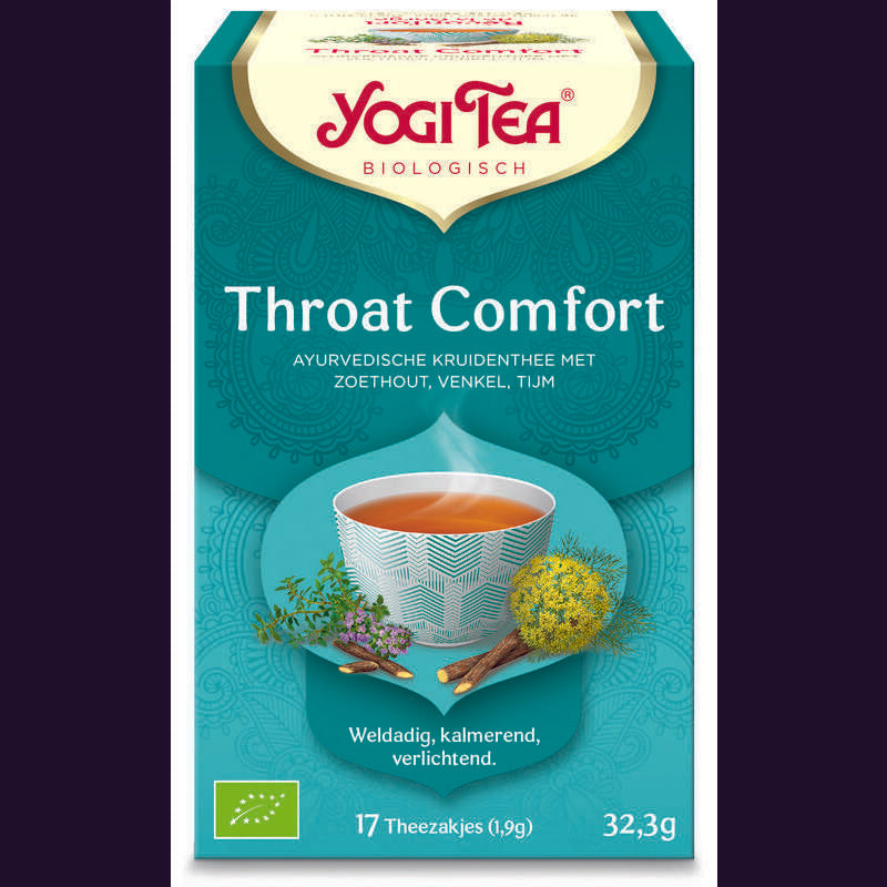 Yogi Tea Throat comfort bio 17st