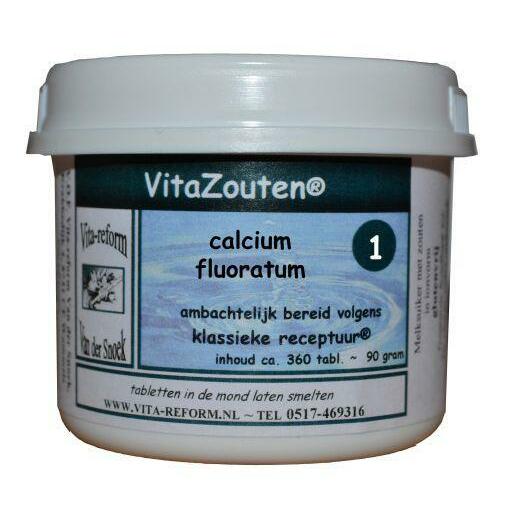 Vitazouten Calcium fluoratum Vitazout Nr. 01 360tb