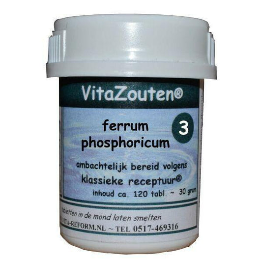 Vitazouten Ferrum phosphoricum VitaZout Nr. 03 120tb