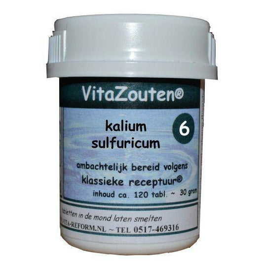 Vitazouten Kalium sulfuricum VitaZout Nr. 06 120tb