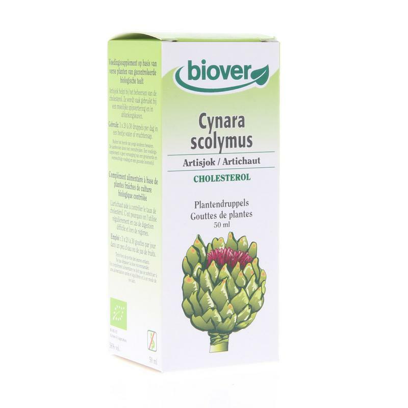 Biover Cynara scolymus tinctuur bio 50ml
