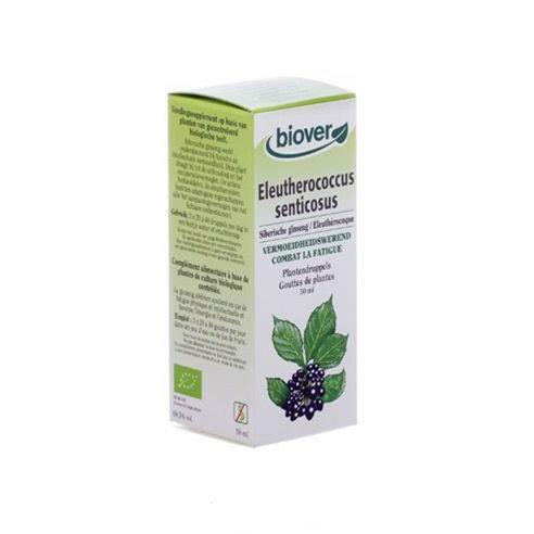 Biover Eleutherococcus senticosus tinctuur bio 50ml