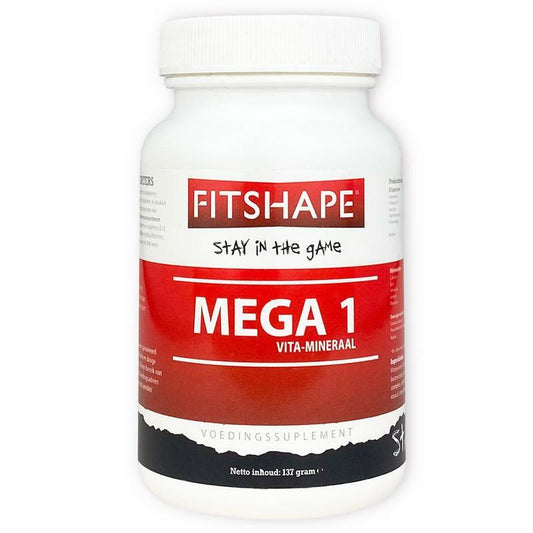 Fitshape Mega 1 vitaminen/mineralen 60tb