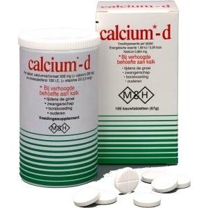 M&H Pharma Calcium-D 100tb