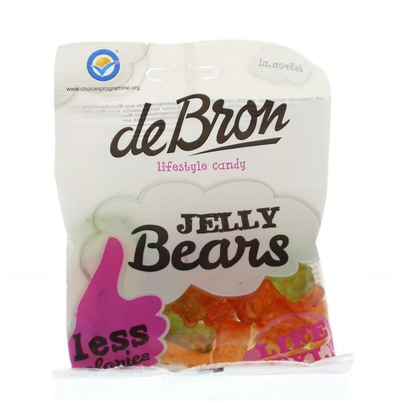 De Bron Gombeertjes/jelly bears suikervrij 90g