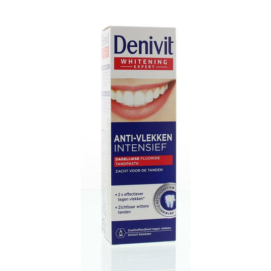 Denivit Tandpasta anti-stain intense teeth whitening 50ml