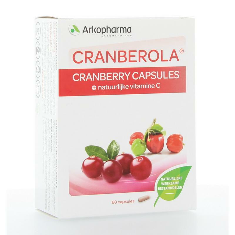 Cranberola Cranberry capsules 60ca