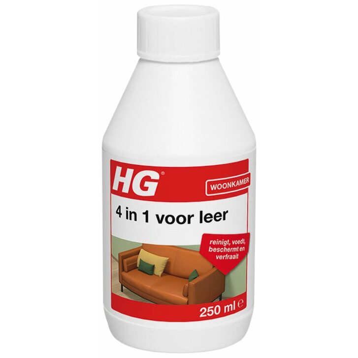 HG 4 in 1 voor leer 250ml