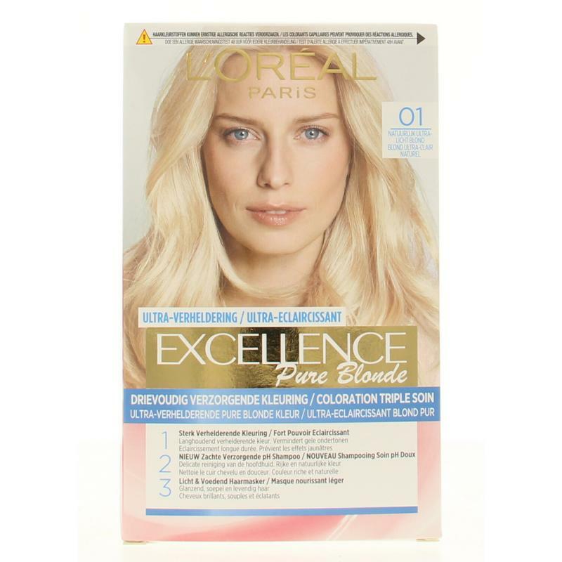 Loreal Excellence blond 01 Natural Blond 1set