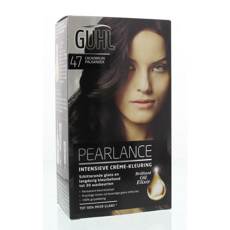 Guhl Pearlance intensieve cremekleur 47 cacaobruin 1set