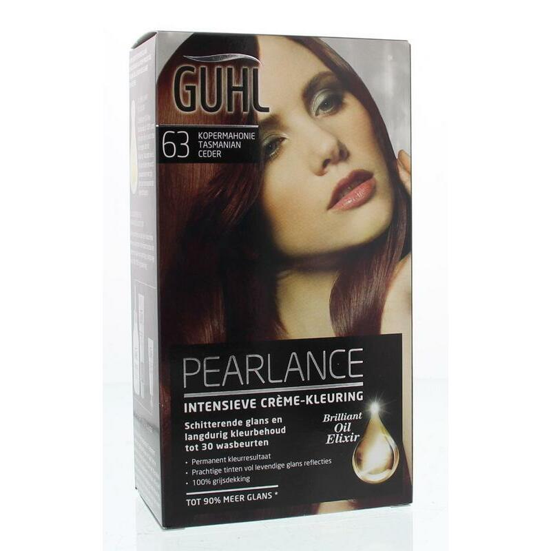 Guhl Pearlance intensieve cremekleur 63 koper mahonie 1set
