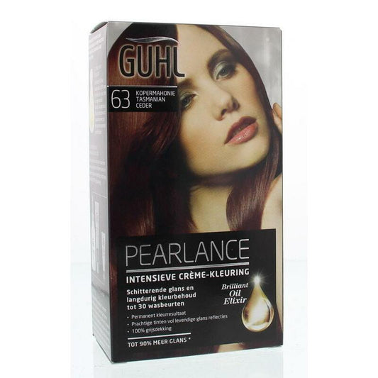 Guhl Pearlance intensieve cremekleur 63 koper mahonie 1set