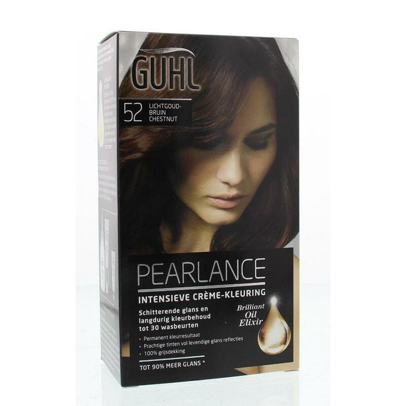 Guhl Pearlance intensieve cremekleur 52 licht goudbruin 1set