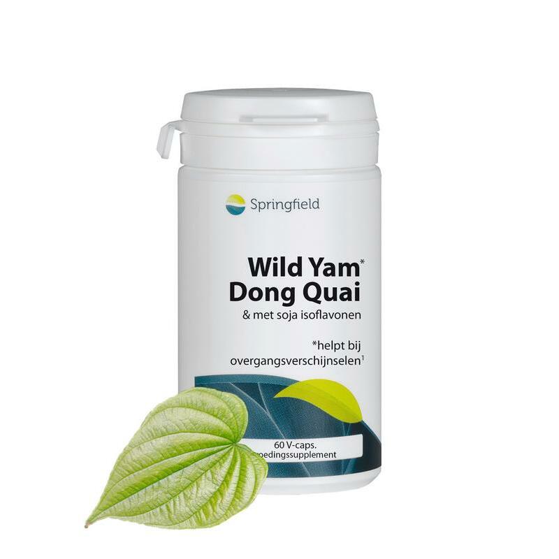 Springfield Wild yam / dong quai 60vc