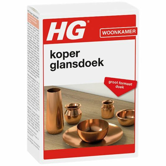 HG Koper glans doek 1st