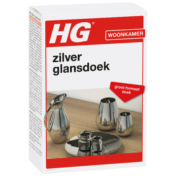 HG Zilver glansdoek 1st