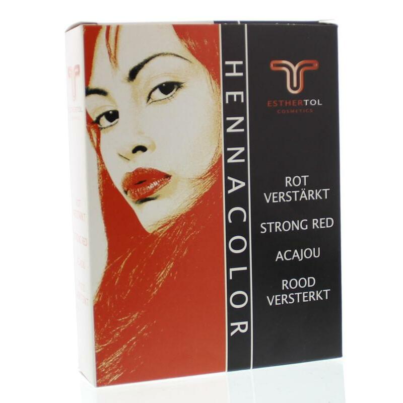 Tol Cosmetik Hennapoeder acajourood versterkt 85g