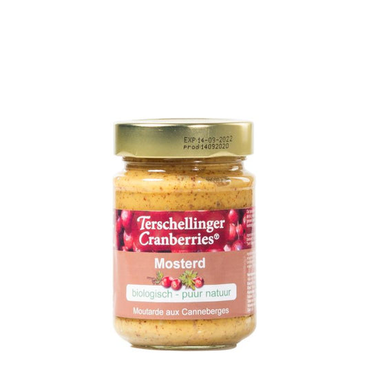 Terschellinger Mosterd cranberry bio 200g