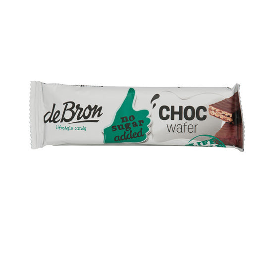 De Bron Choco wafer 1 doos 24st