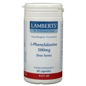 Lamberts L-Phenylalanine 500 mg 60ca