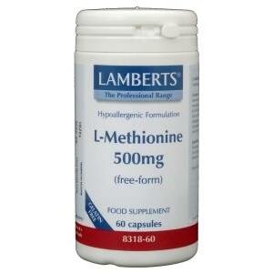 Lamberts L-Methionine 500 mg 60vc