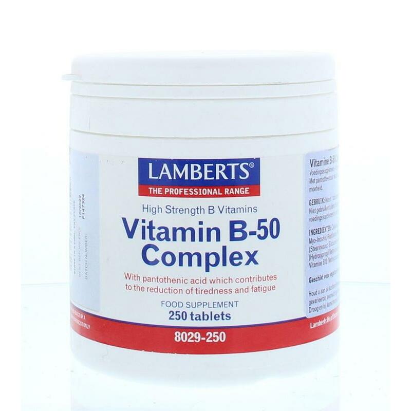 Lamberts Vitamine B50 complex 250tb