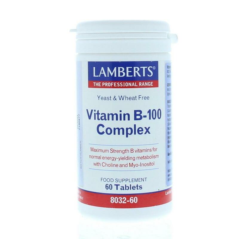Lamberts Vitamine B100 complex 60tb