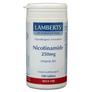 Lamberts Vitamine B3 250 mg (nicotinamide) 100tb