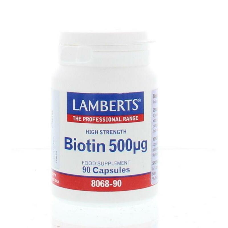 Lamberts Vitamine B8 500 mcg (biotine) 90vc