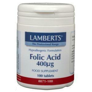 Lamberts Vitamine B11 400 mcg (foliumzuur) 100tb