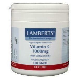 Lamberts Vitamine C 1000 mg & bioflavonoiden 180tb