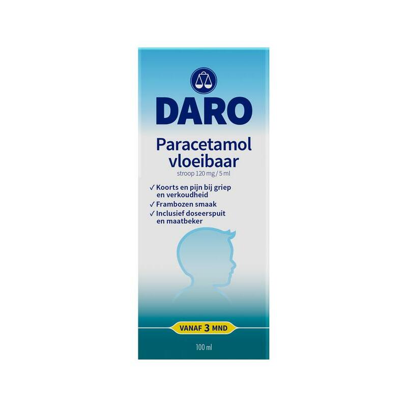 Daro Paracetamol vloeibaar 100ml