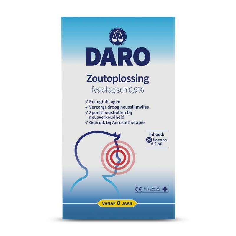 Daro Kind fysiologische zoutoplossing 5ml 10x5ml