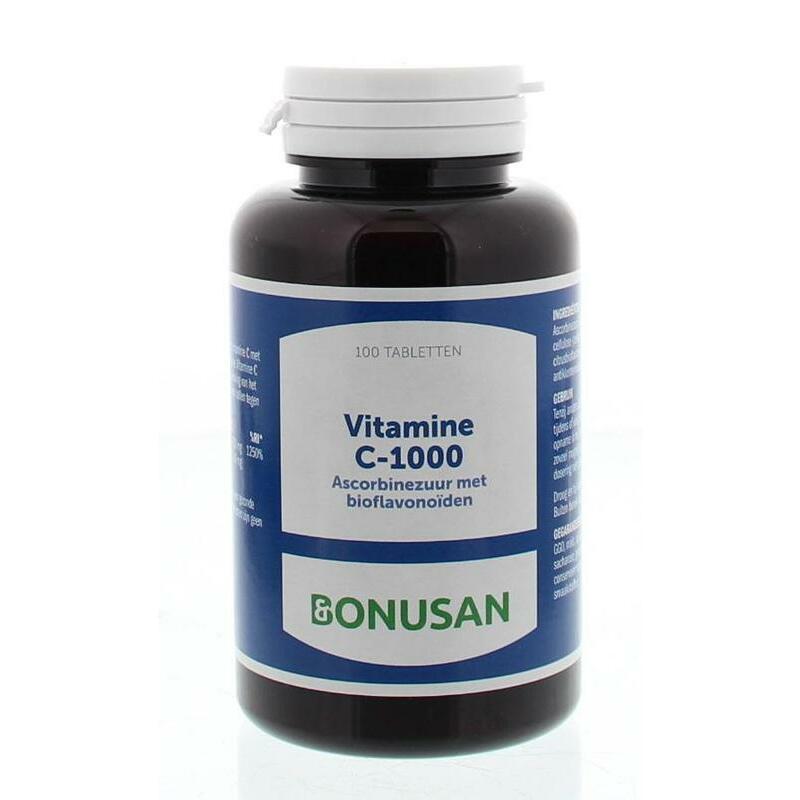 Bonusan Vitamine C1000 mg ascorbinezuur 100tb