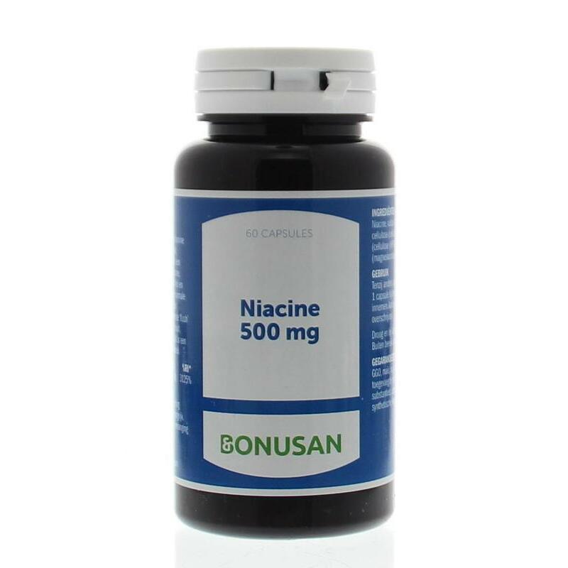 Bonusan Niacine 500 mg 60ca