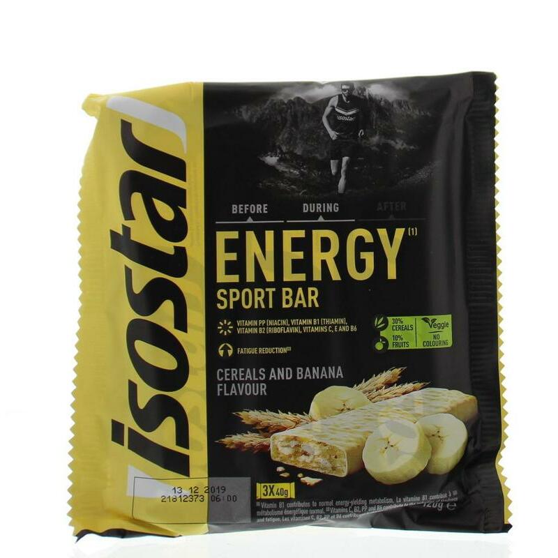 Isostar Reep banaan 3 x 40 gram 3x40g
