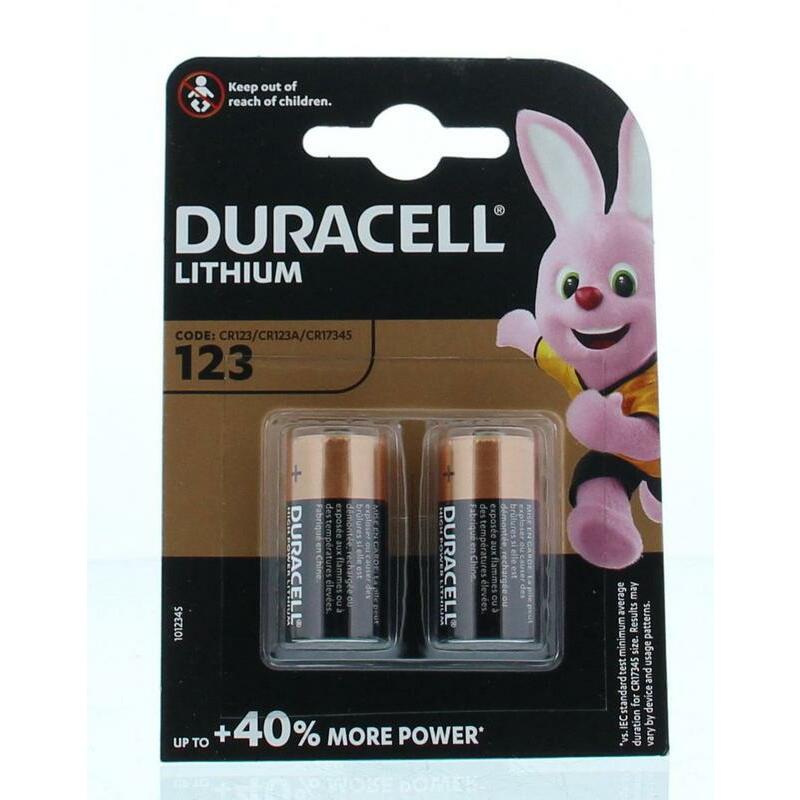 Duracell Batterij 123/2 2st