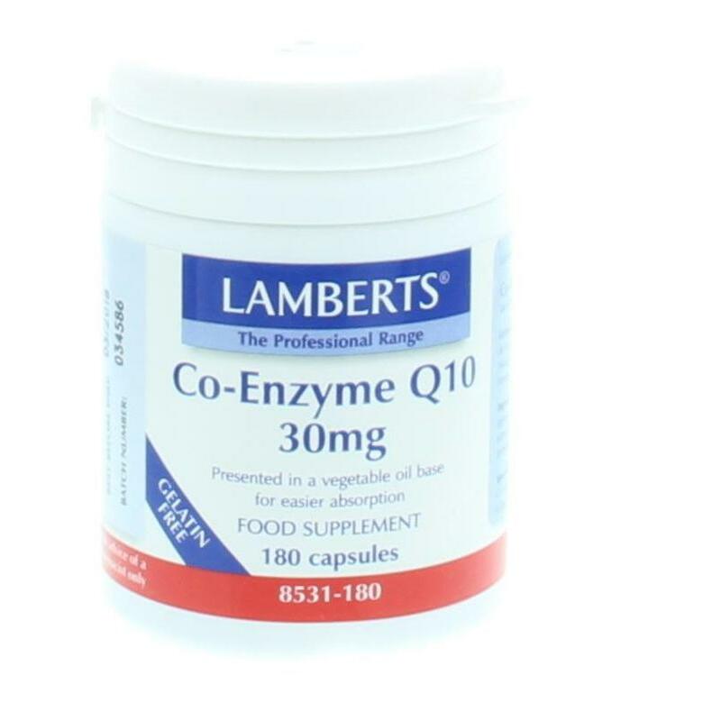 Lamberts Co enzym Q10 30 mg 180vc