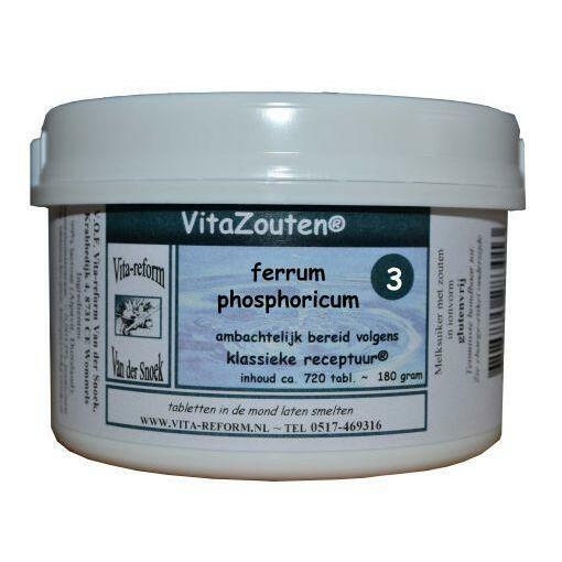 Vitazouten Ferrum phosphoricum VitaZout Nr. 03 720tb
