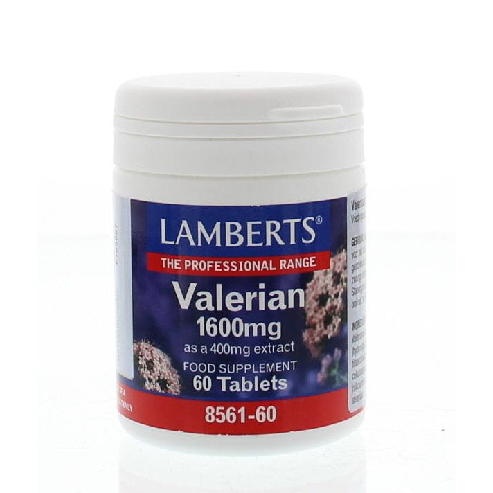 Lamberts Valeriaan 1600 mg 60tb