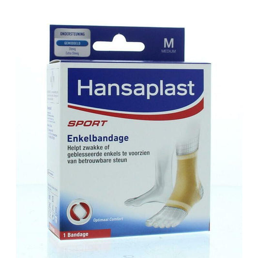 Hansaplast Sport enkelbandage medium 1st