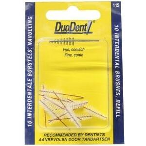 Duodent Interdentaal borstel refill 2.8 10st