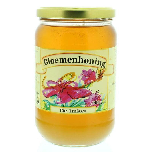 De Imker Bloemenhoning vloeibaar 900g