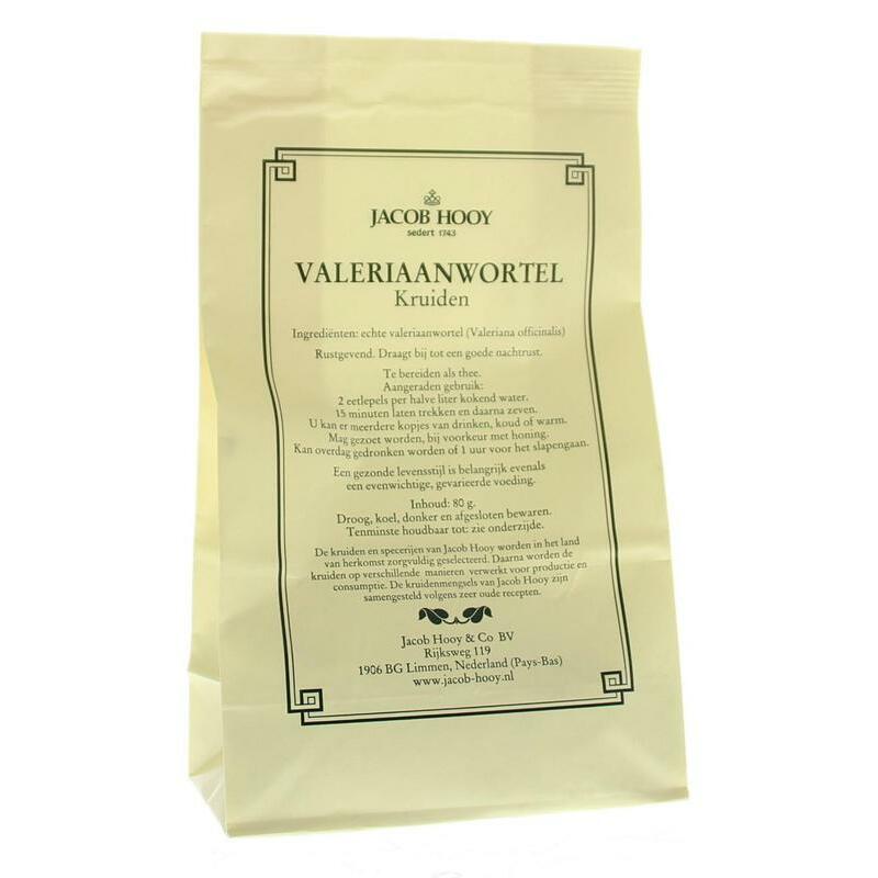 Jacob Hooy Valeriaanwortel (geel zakje) 80g
